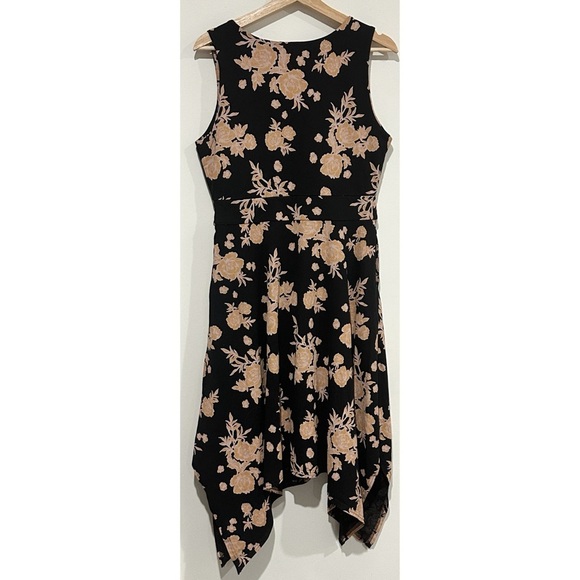 Pact Floral Asymmetrical Organic Cotton Midi Dress - Picture 2 of 9